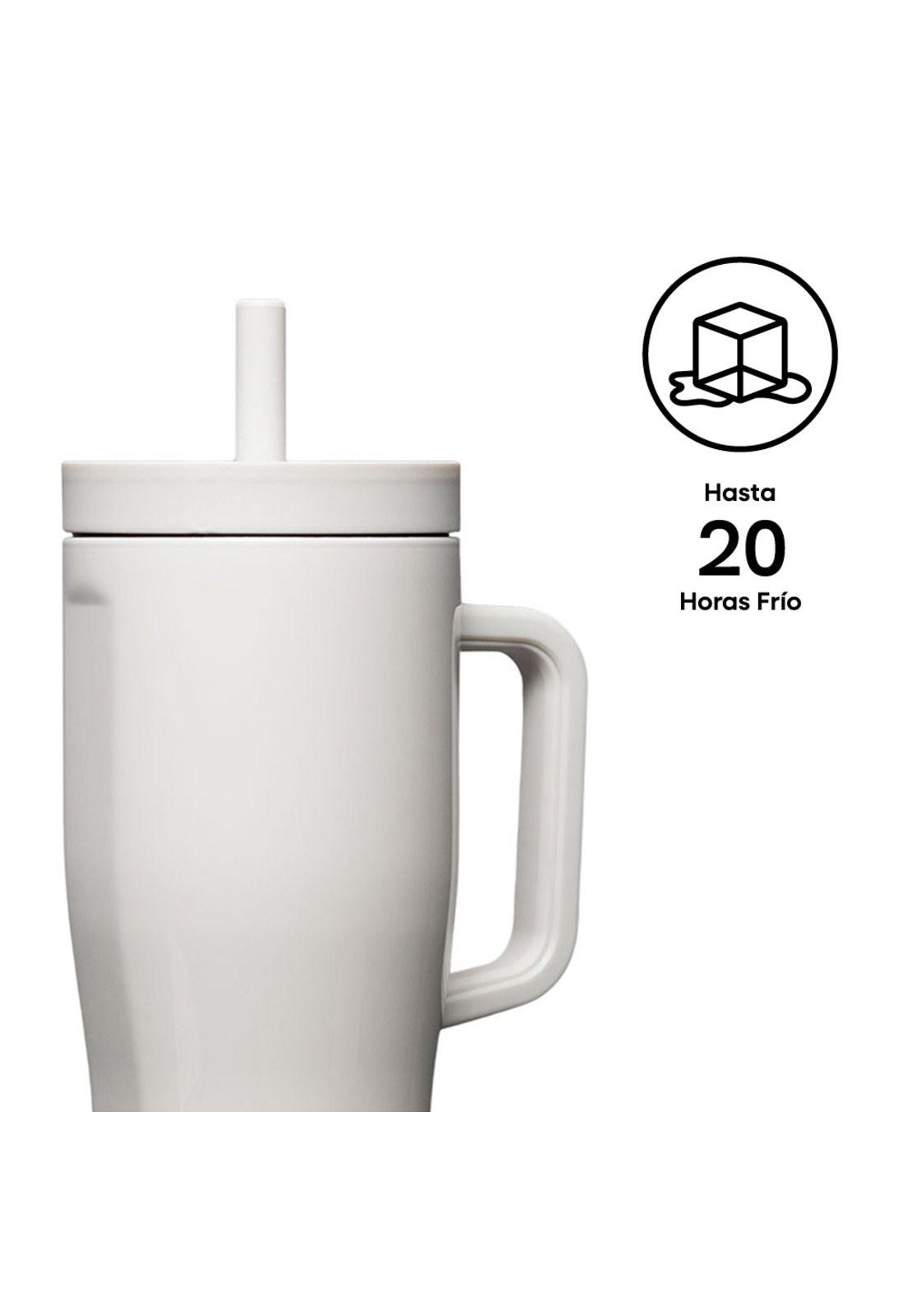 Vaso Térmico Cruiser  Hermético 650ml Gloss Oat Milk-3