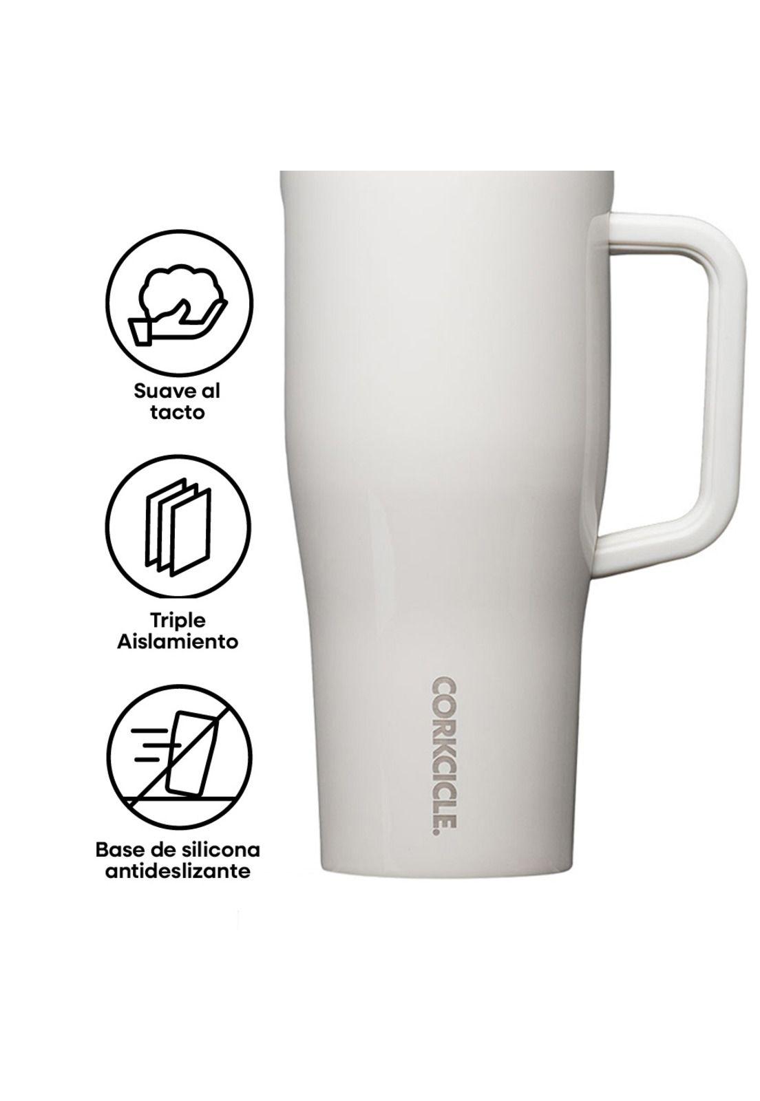 Vaso Térmico Cruiser  Hermético 650ml Gloss Oat Milk-4