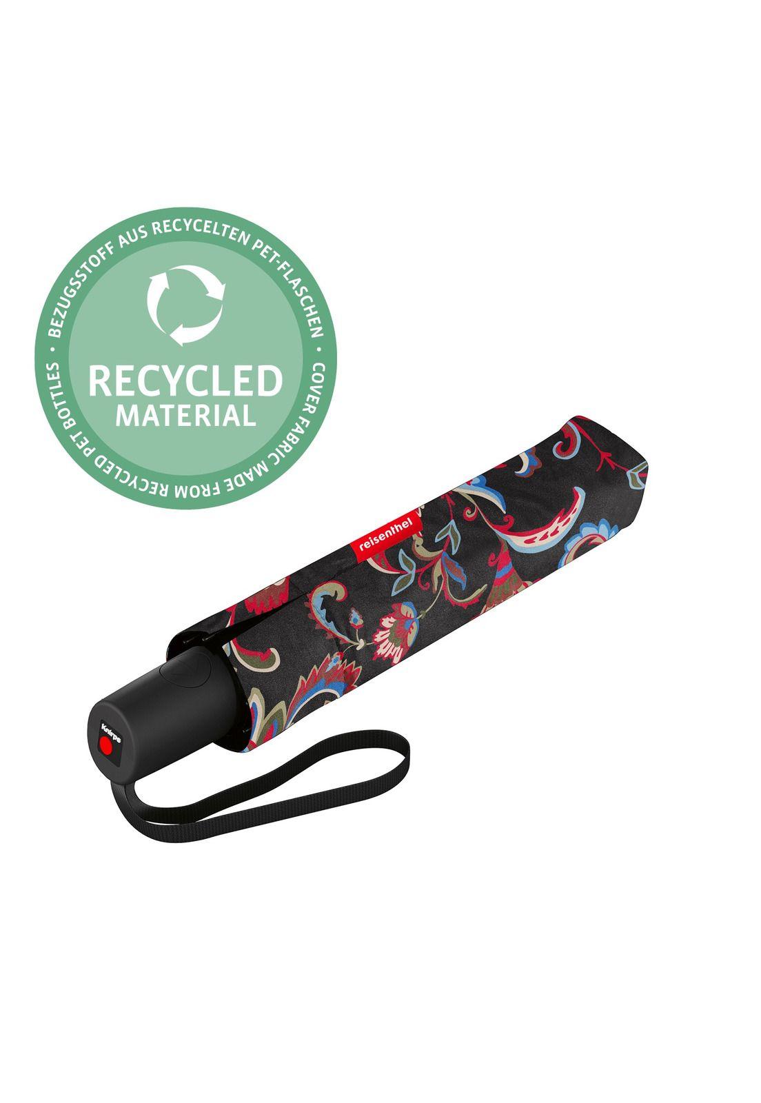 Paraguas Knirps+Reisenthel pocket duomatic - paisley black-1