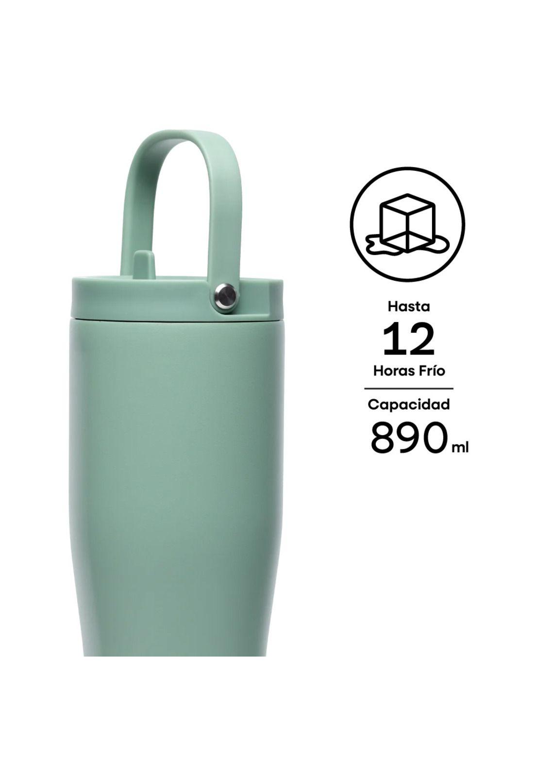 Vaso térmico Hermético Go Cup XL 880ml Thyme-3