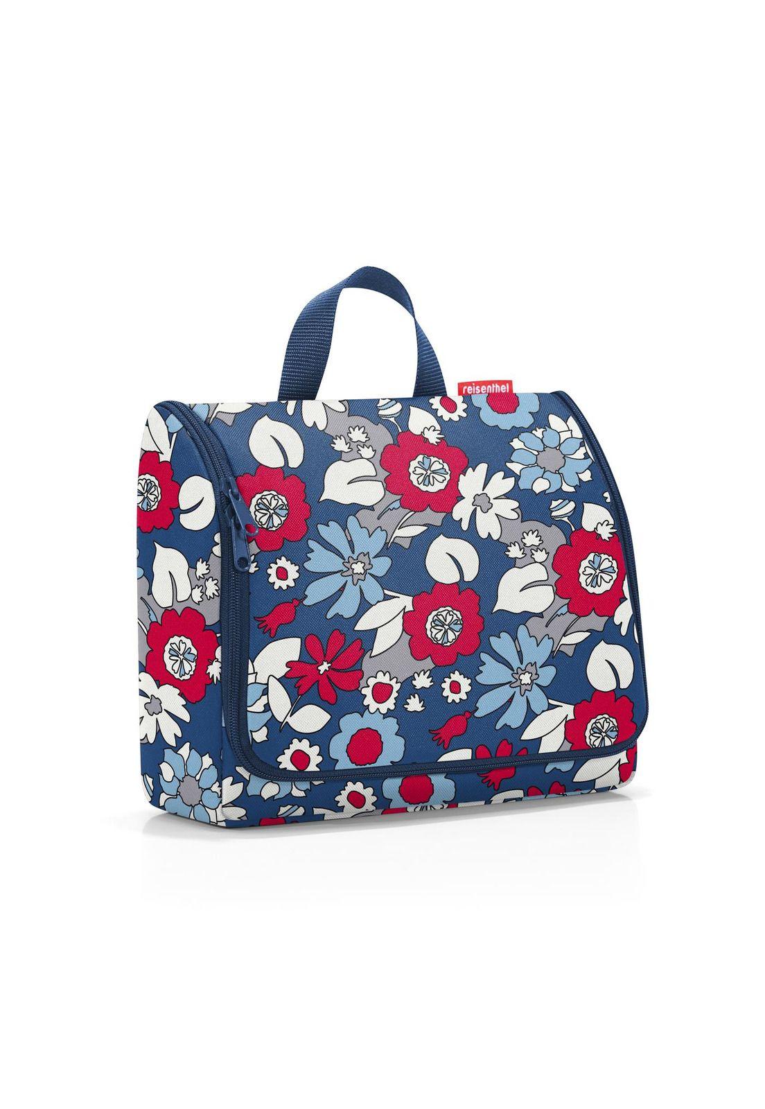 Neceser para colgar toiletbag XL - florist indigo-2