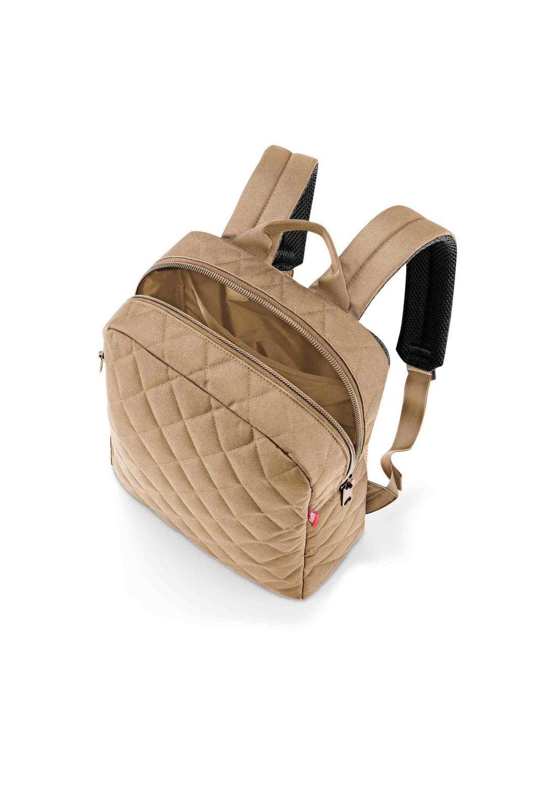 Mochila classic M rhombus - ginger-2