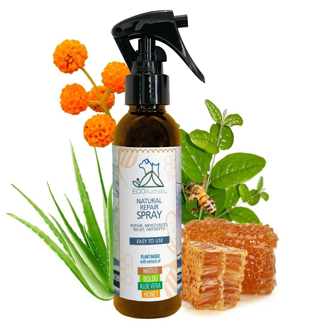 Spray Reparador Base Matico, Boldo, Aloe Vera y MIEL 135 Ml-1