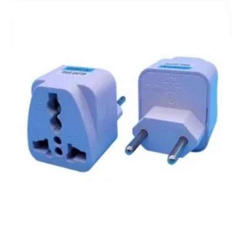 Adaptador Enchufe Americano A Europeo Chileno-2