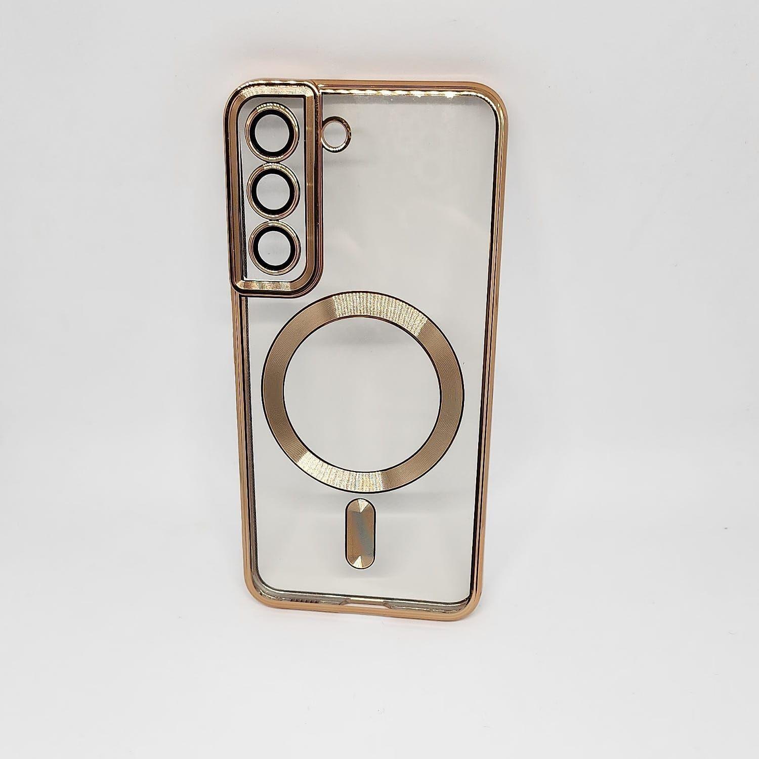 Funda Transparente De Lujo Con Magfase para Samsun-0