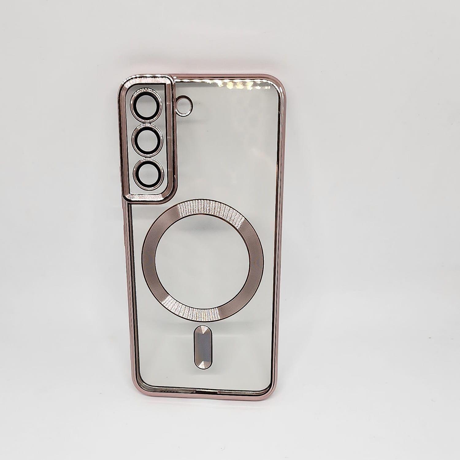 Funda Transparente De Lujo Con Magfase para Samsun-0