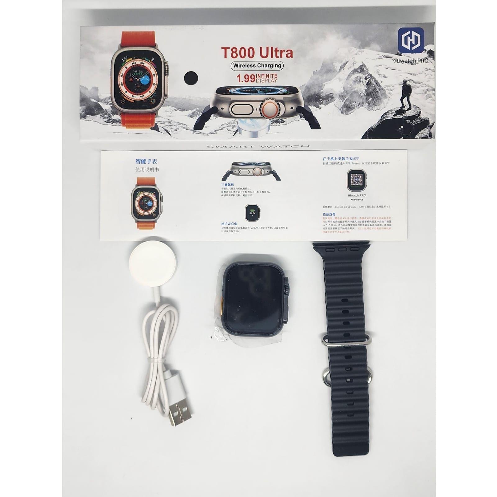Smartwatch Reloj T800 Ultra Serie 8 -1