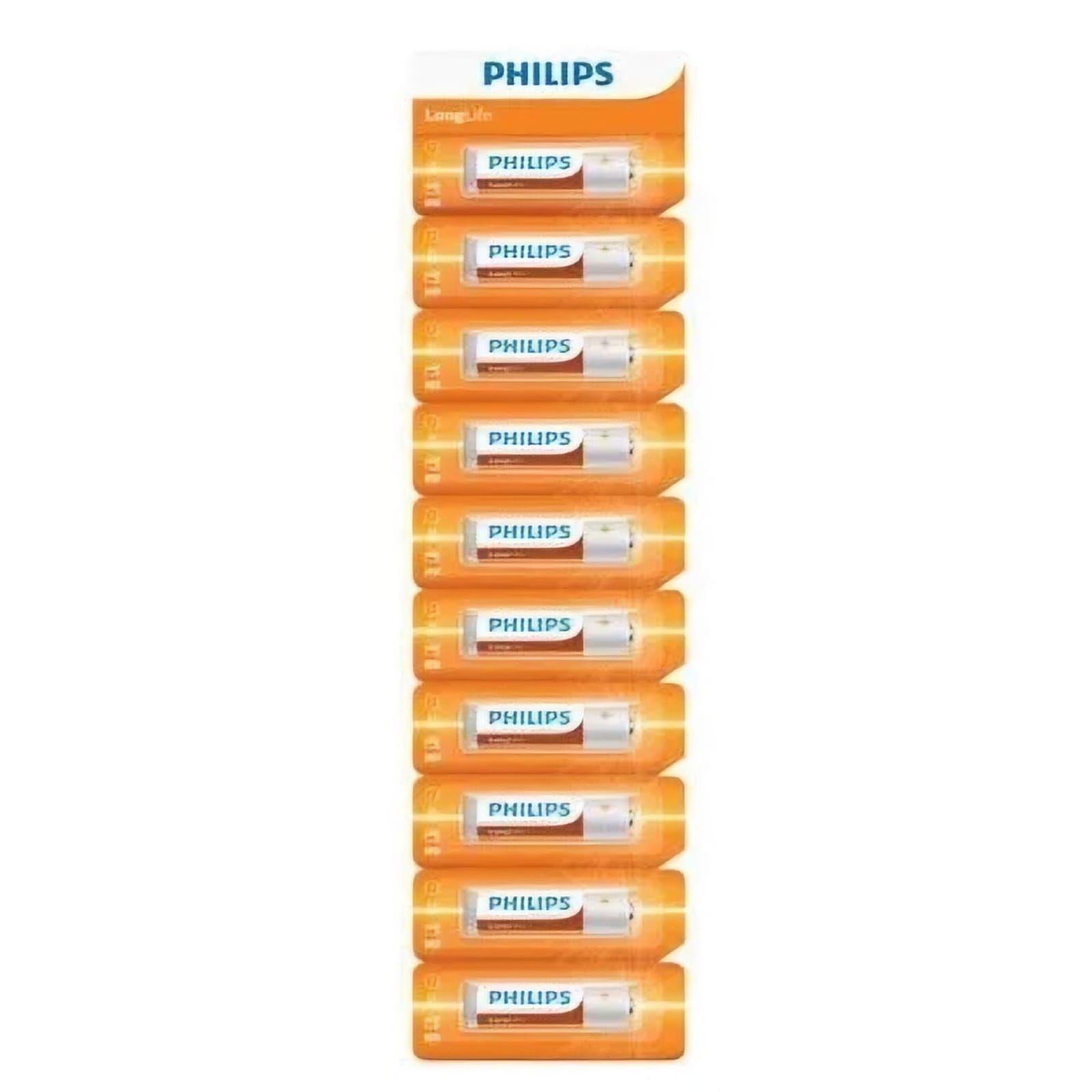 Pack De 10 Pilas Cloruro Zinc AAA Philips-1