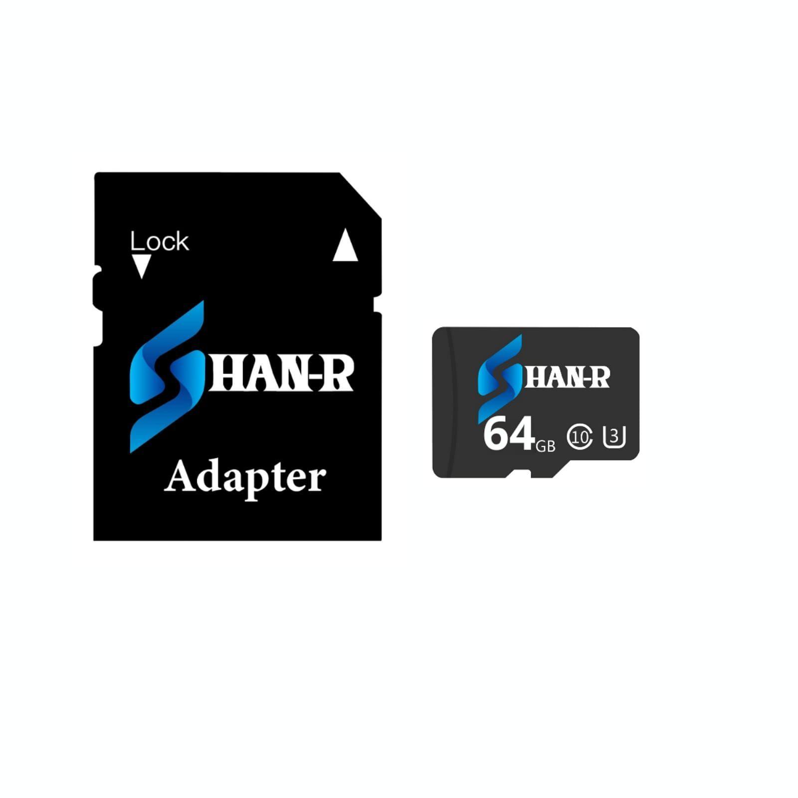 Memoria Micro SD 64GB High Speed Con Adaptador-0