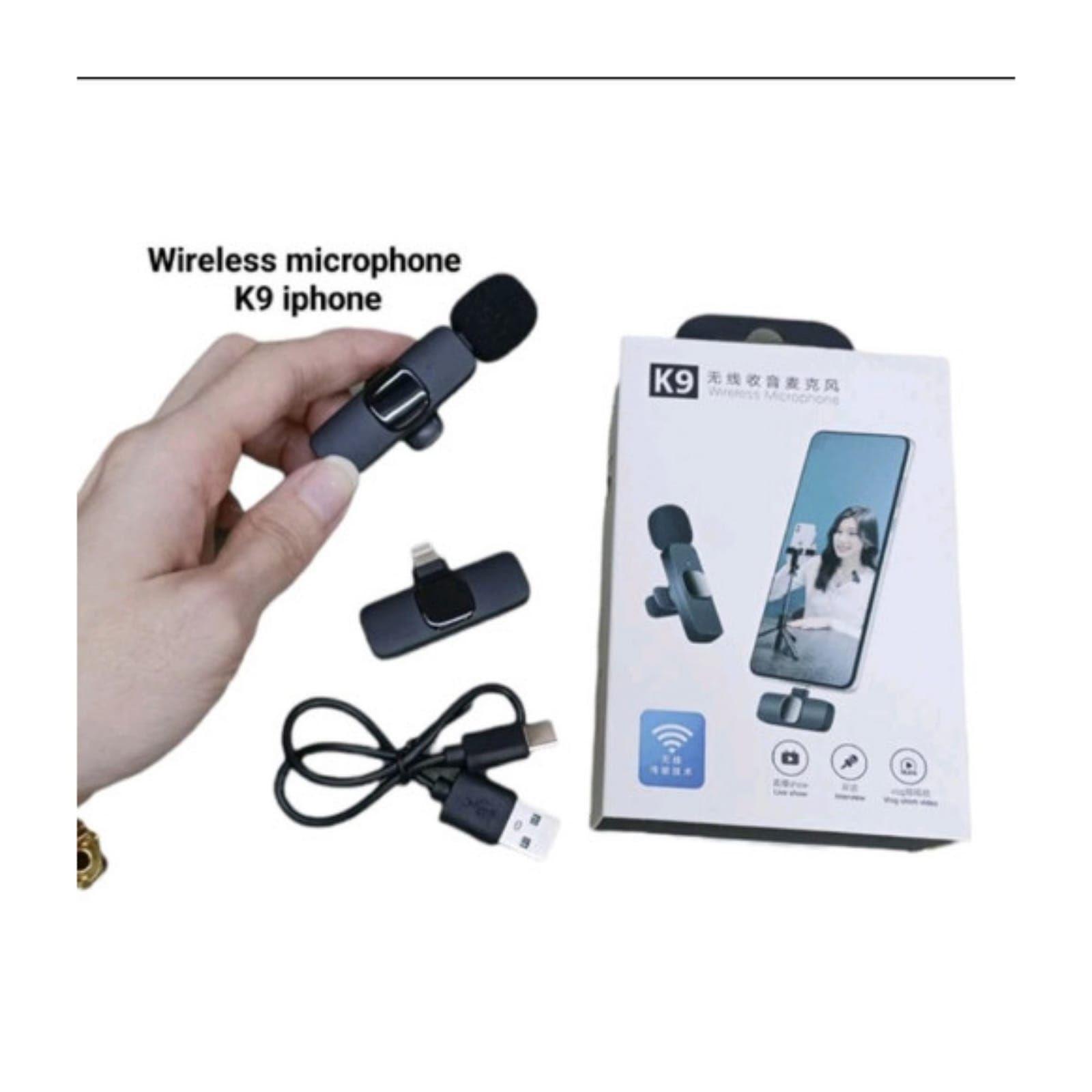 Dos Mini Micrófono K9 Inalámbrico Para Celular Tipo C-4
