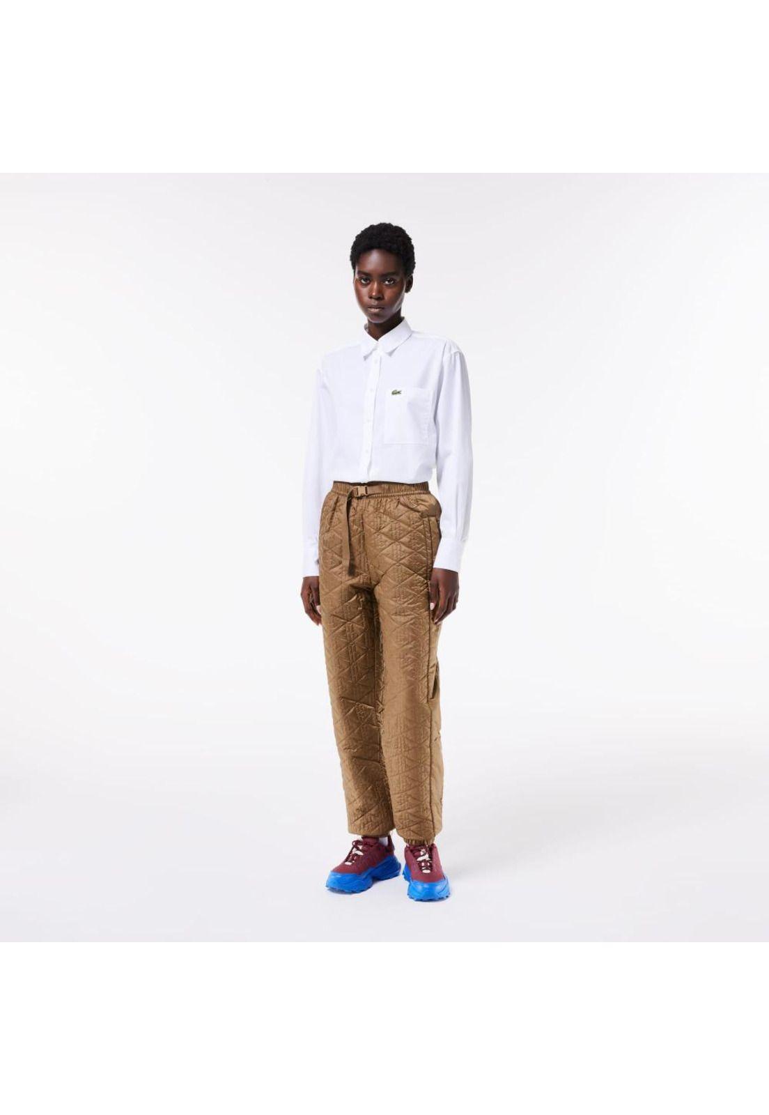 Buzo Lacoste XF0759 Mujer Café-1