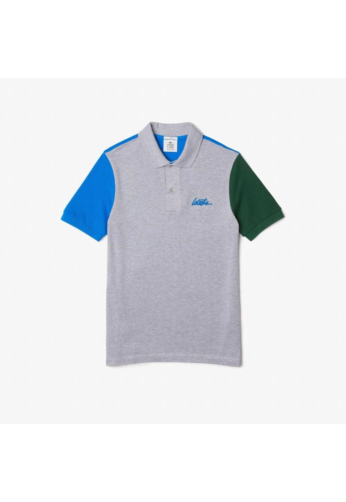 Polera Polo Lacoste PH274 Hombre Gris-1