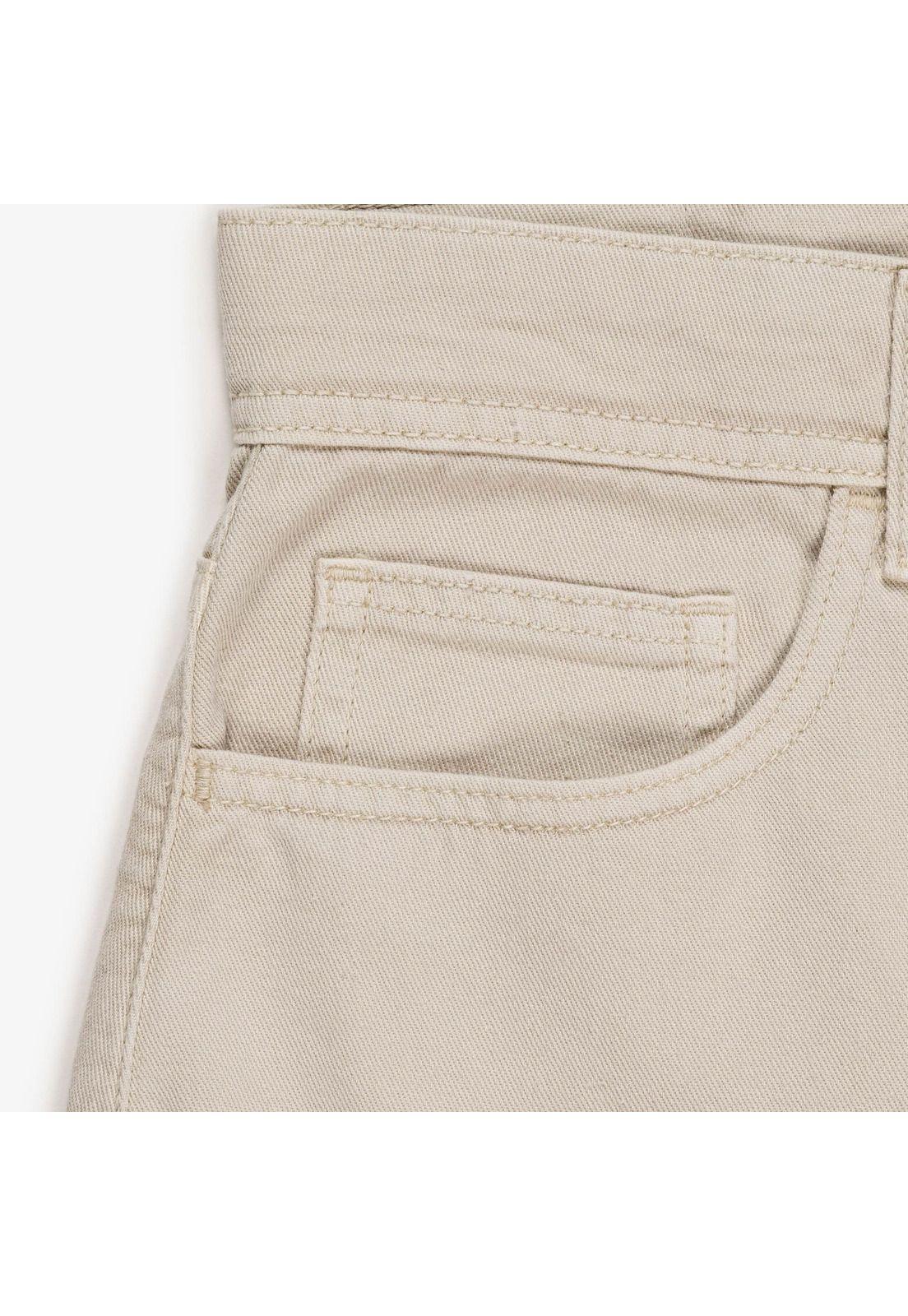 Short Lacoste GF4688 Mujer Beige-1