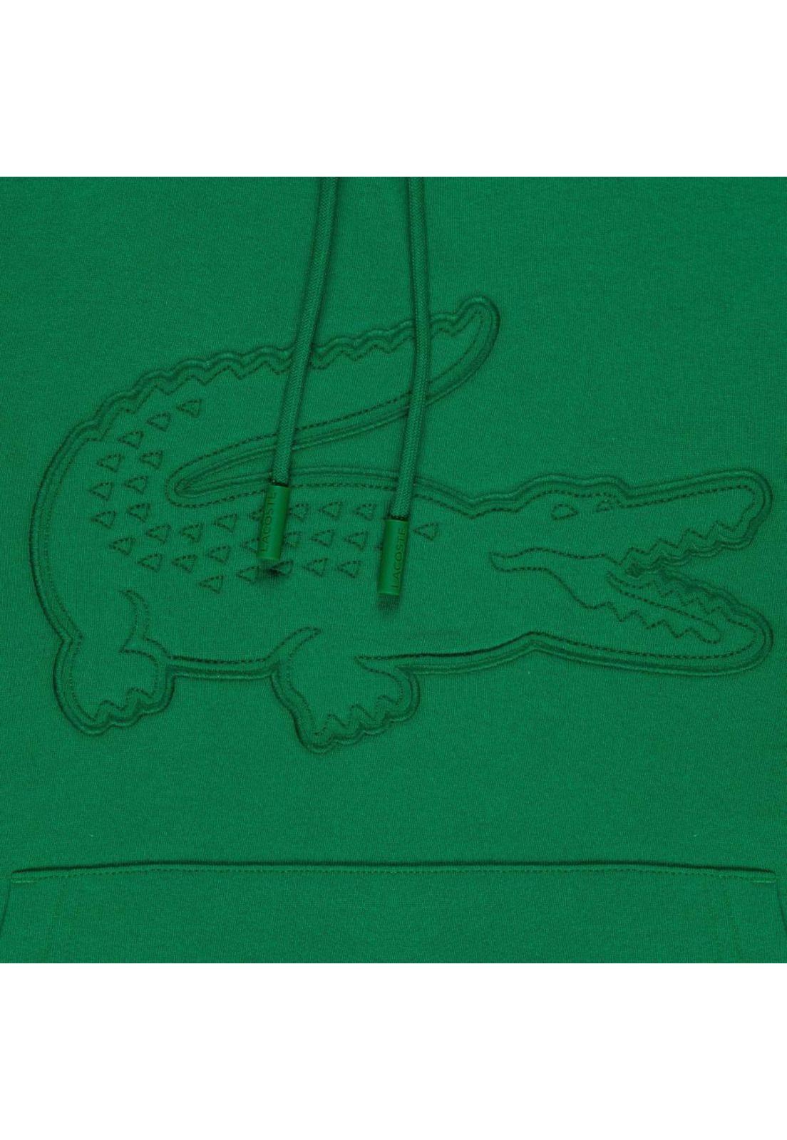 Poleron Lacoste SH5108 Hombre Verde-1