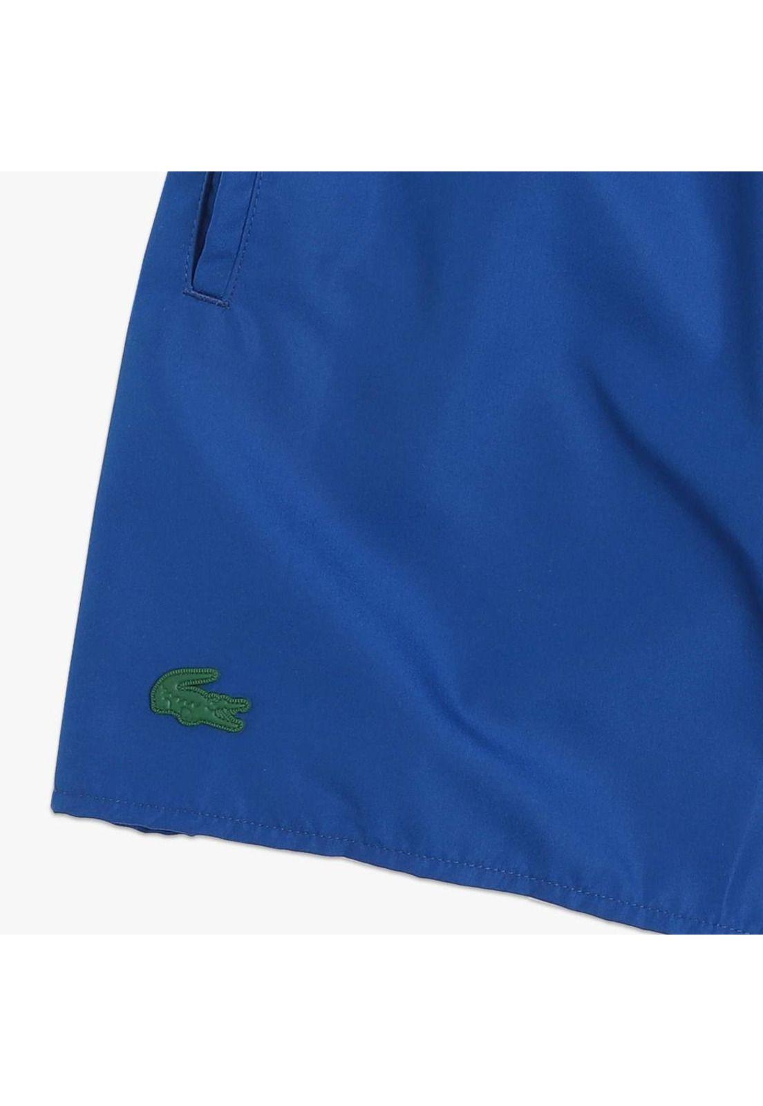 Traje de Baño Lacoste MH4664 Hombre Azul-3