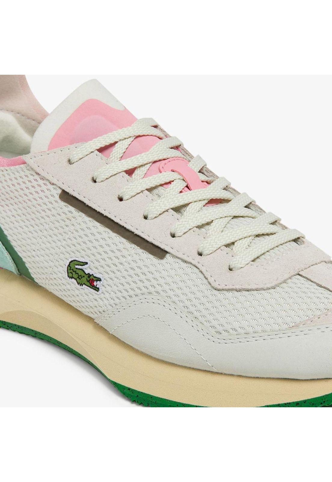Zapatilla Urbana Lacoste  Mujer Blanco-5