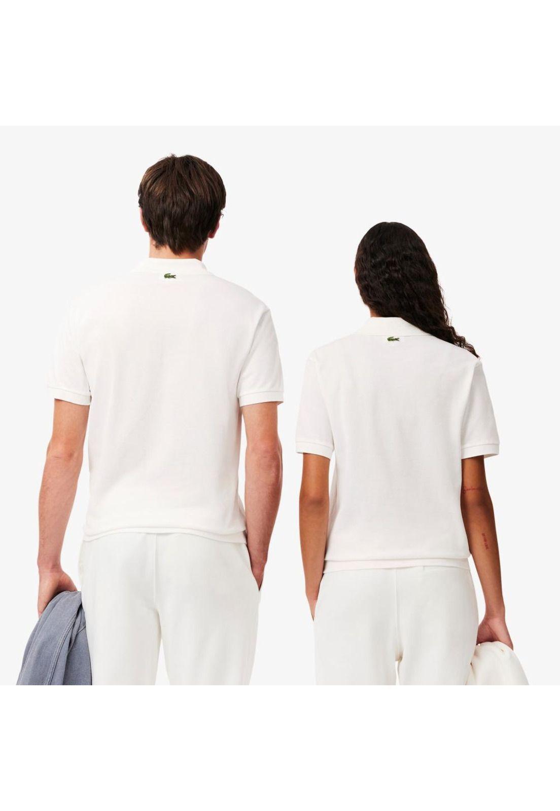 Polera Polo Algodón Unisex Lacoste PH2723 Blanco-1