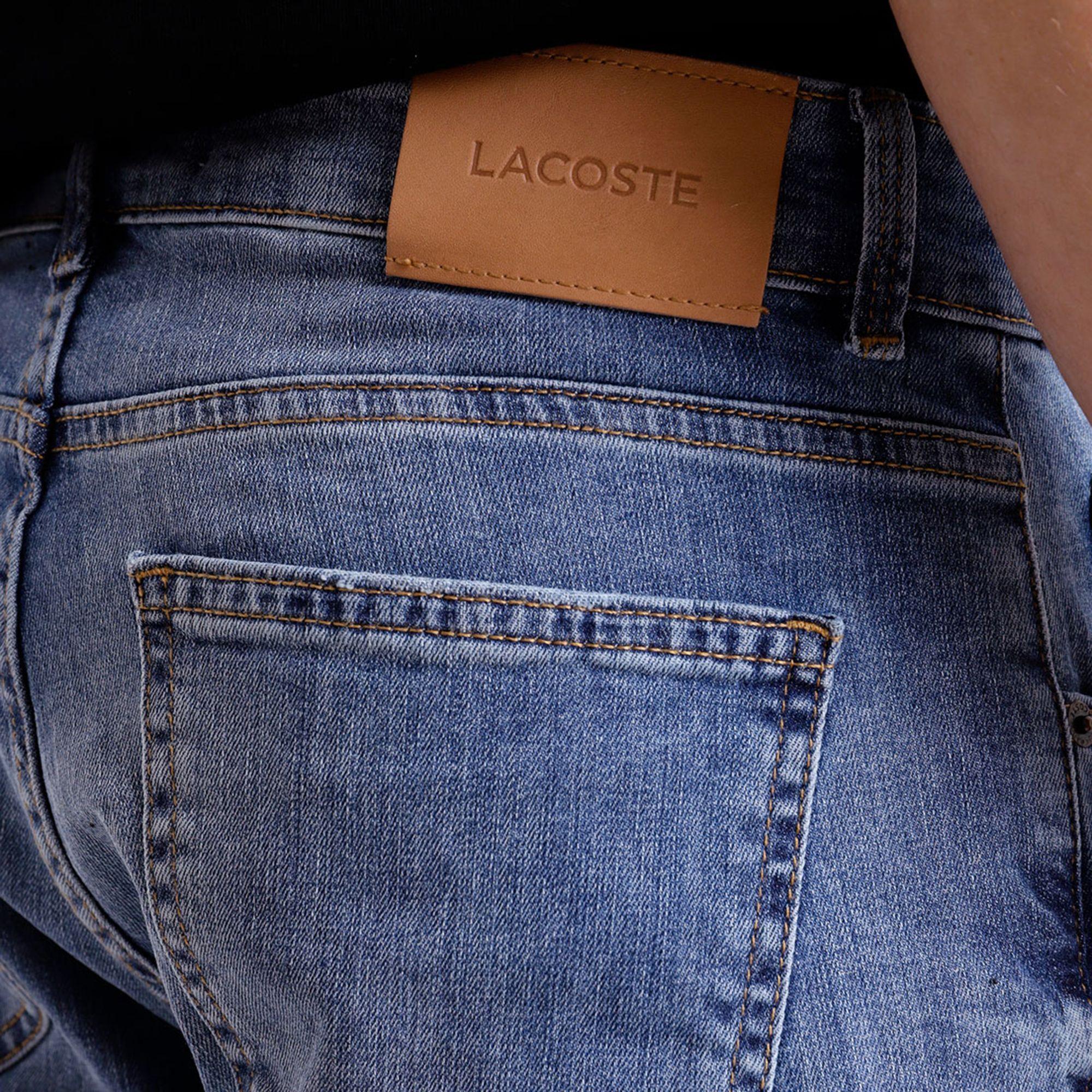 Pantalón Lacoste Hh4402 Hombre Celeste-4