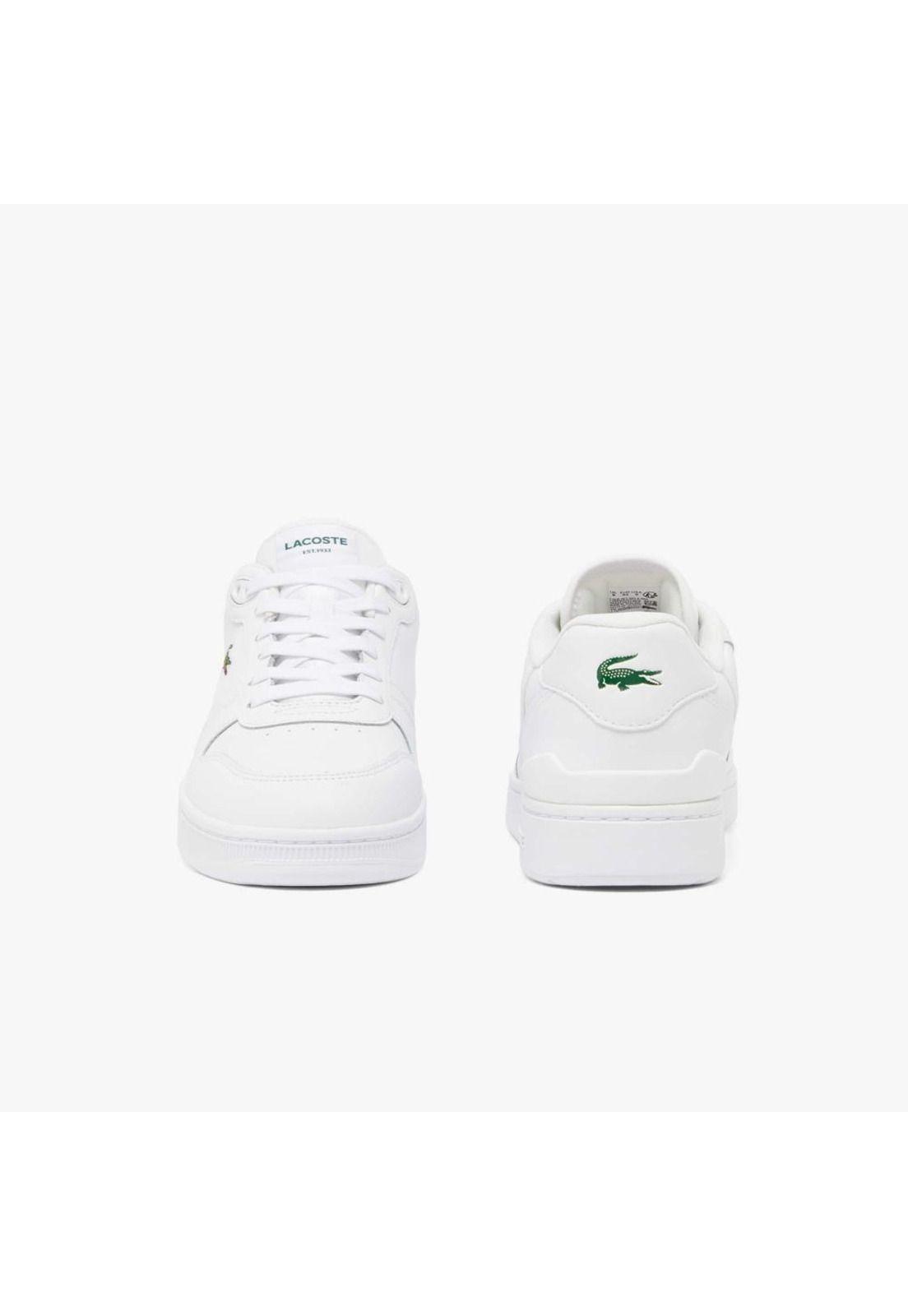 Zapatilla Urbana Hombre T-CLIP SET Blanco Lacoste-4