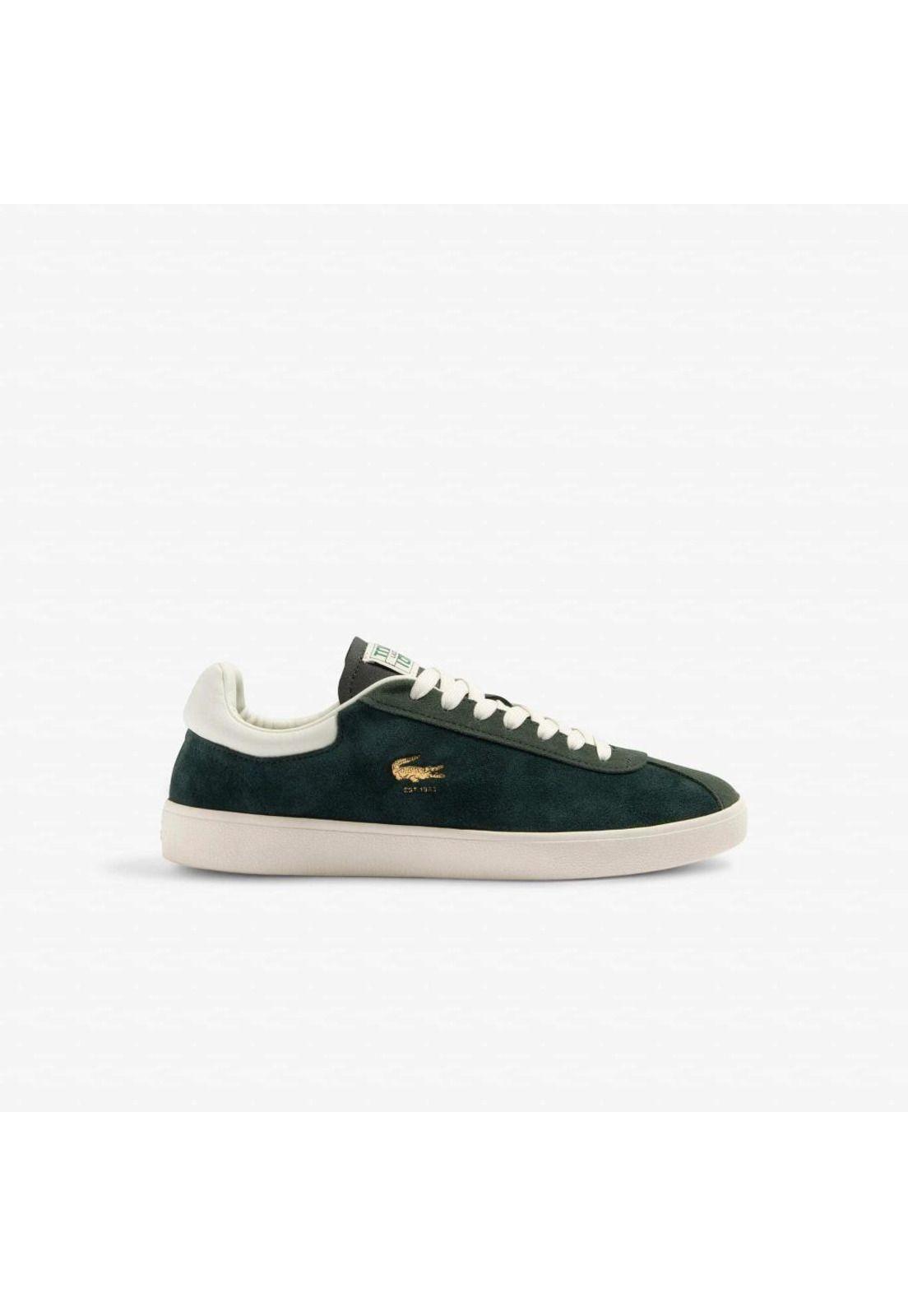 Zapatilla Lacoste Baseshot Premium Hombre Verde-0