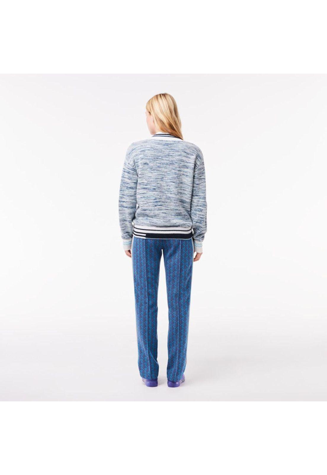 Sweater Lacoste AF0652 Mujer Celeste-2