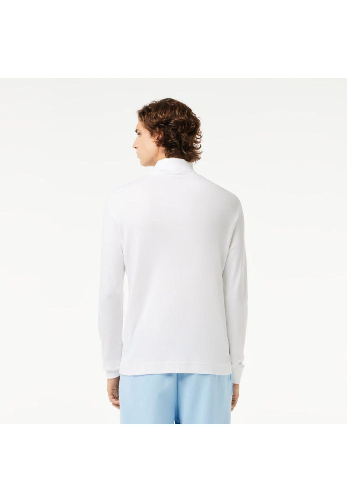 Polera Manga Larga Lacoste UH0223 Hombre Blanco-2