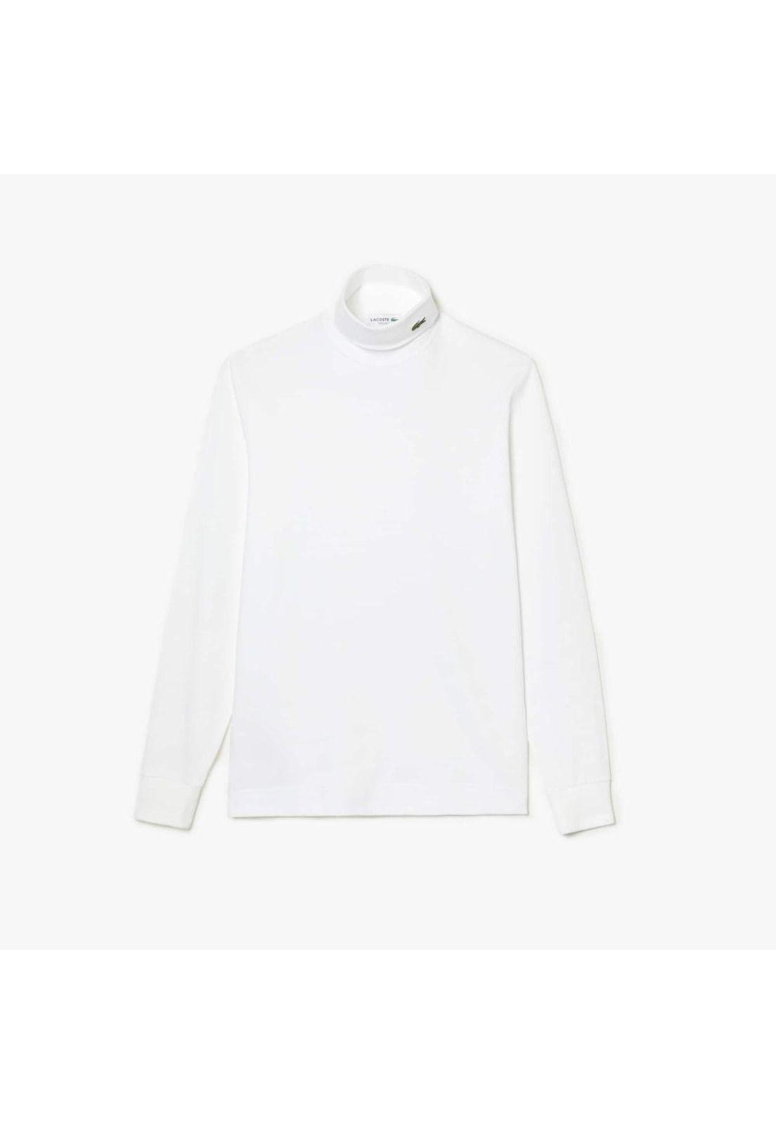 Polera Manga Larga Lacoste UH0223 Hombre Blanco-3