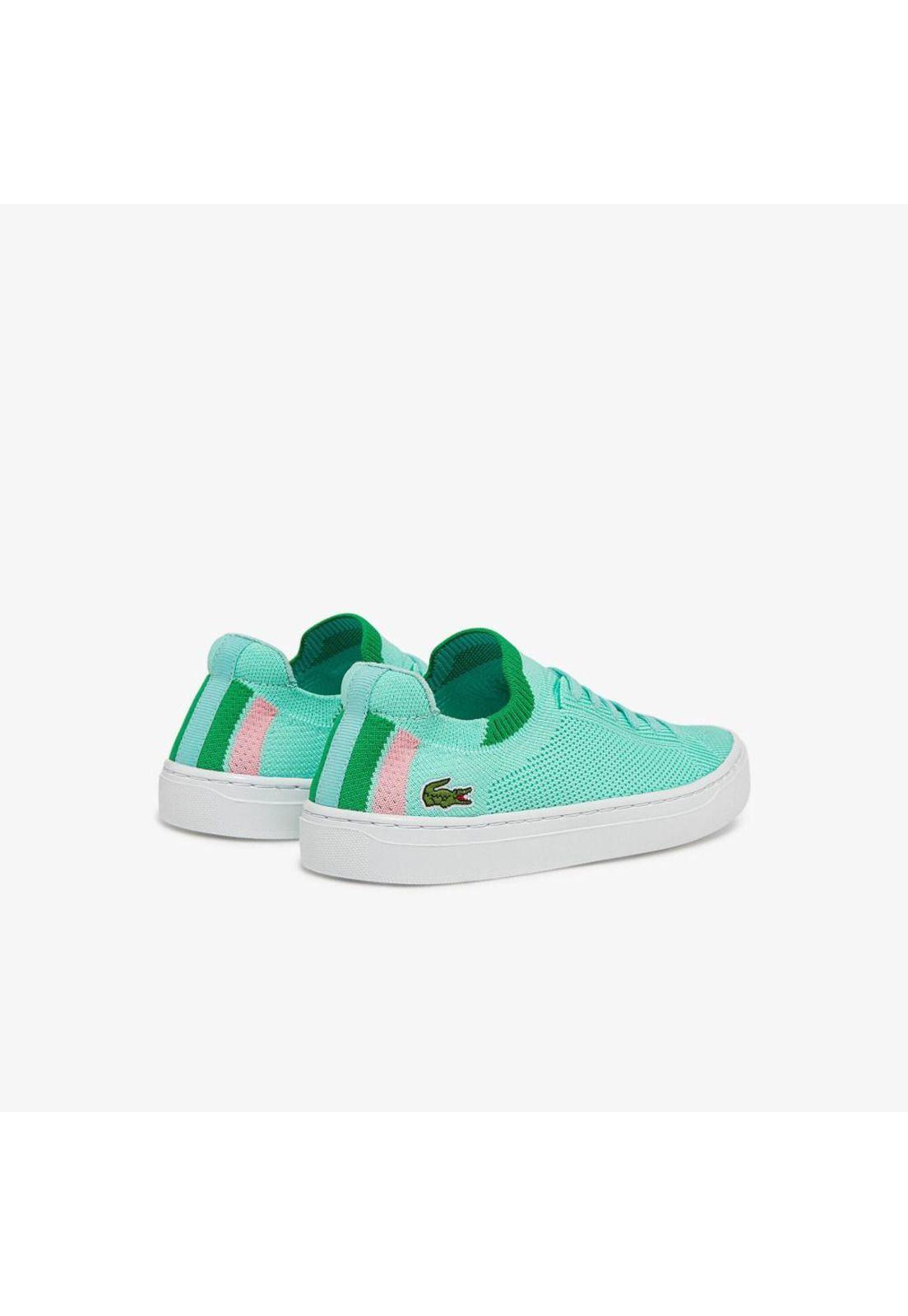 Zapatilla Urbana Mujer La Piquee Verde Lacoste-2