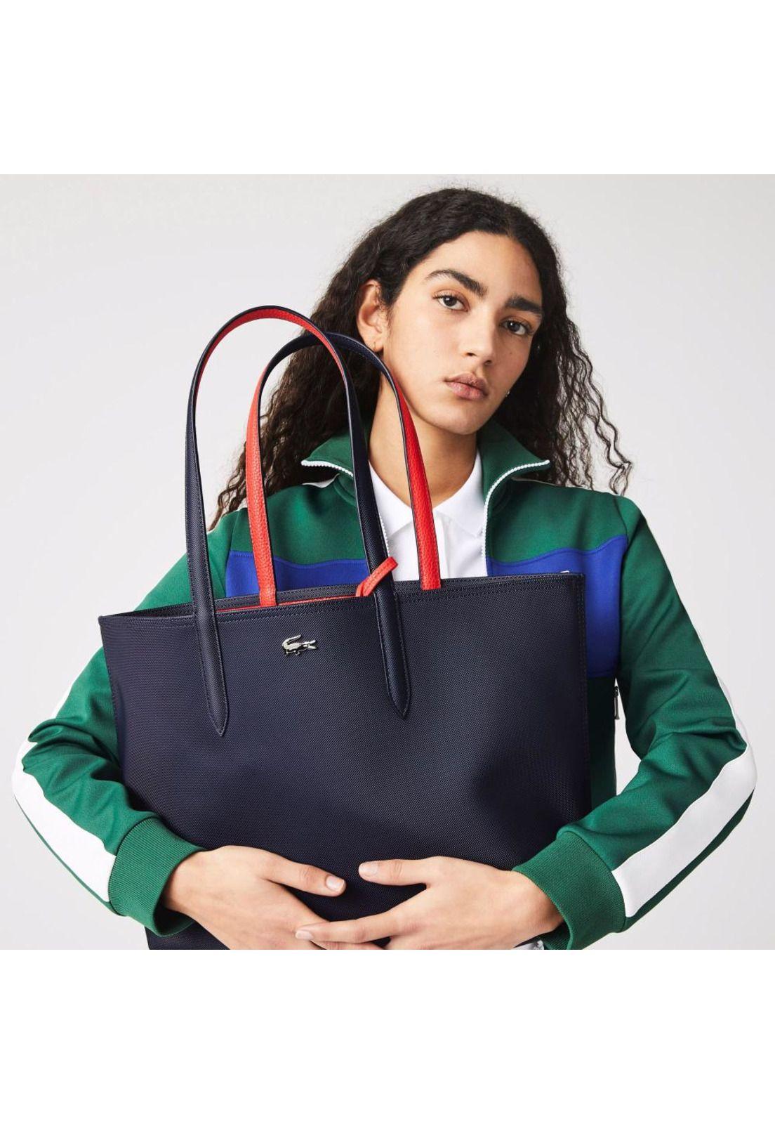 Cartera Lacoste NF2142 Mujer Azul-1
