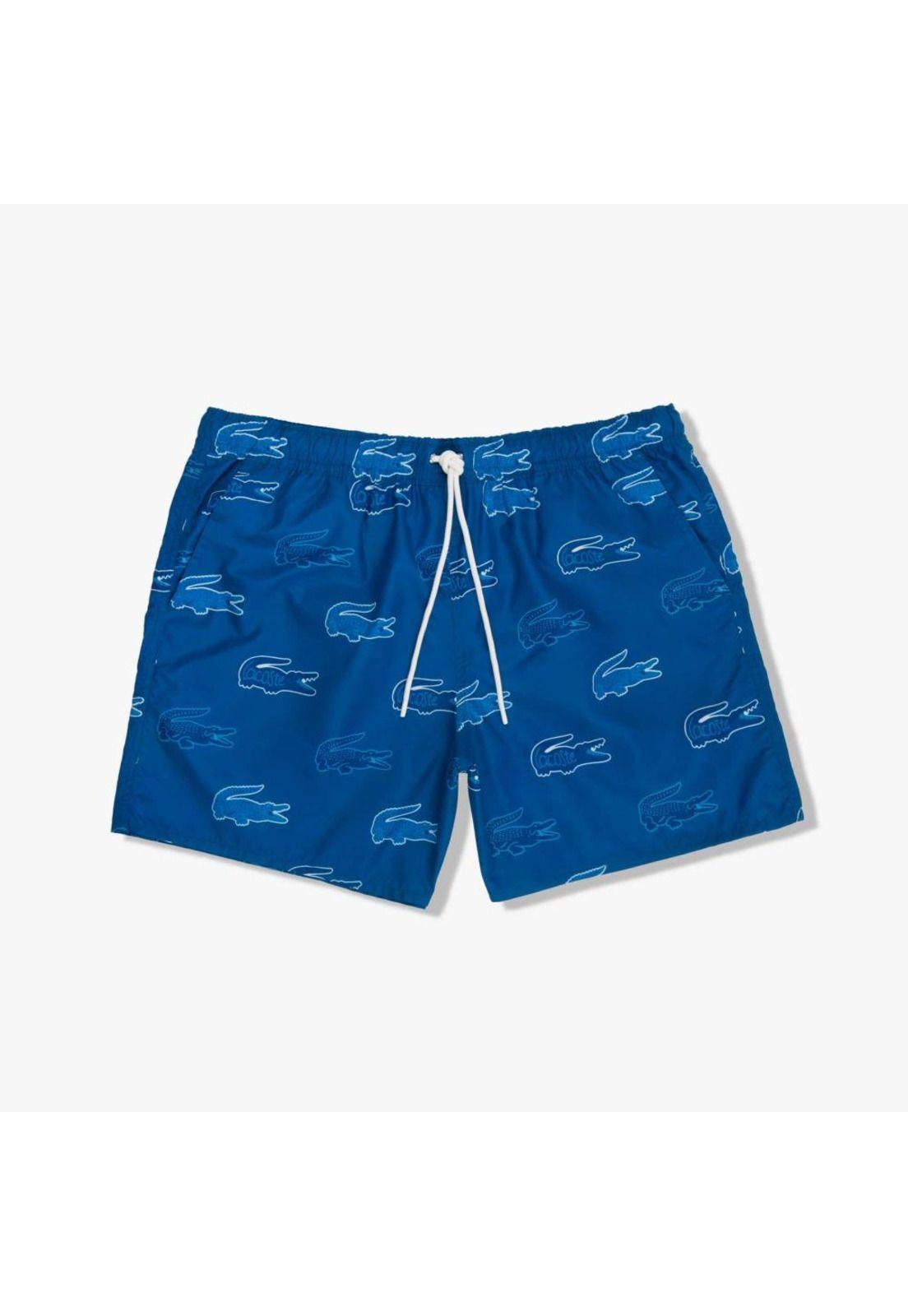 Traje de baño Lacoste MH4561 Hombre Azul-0