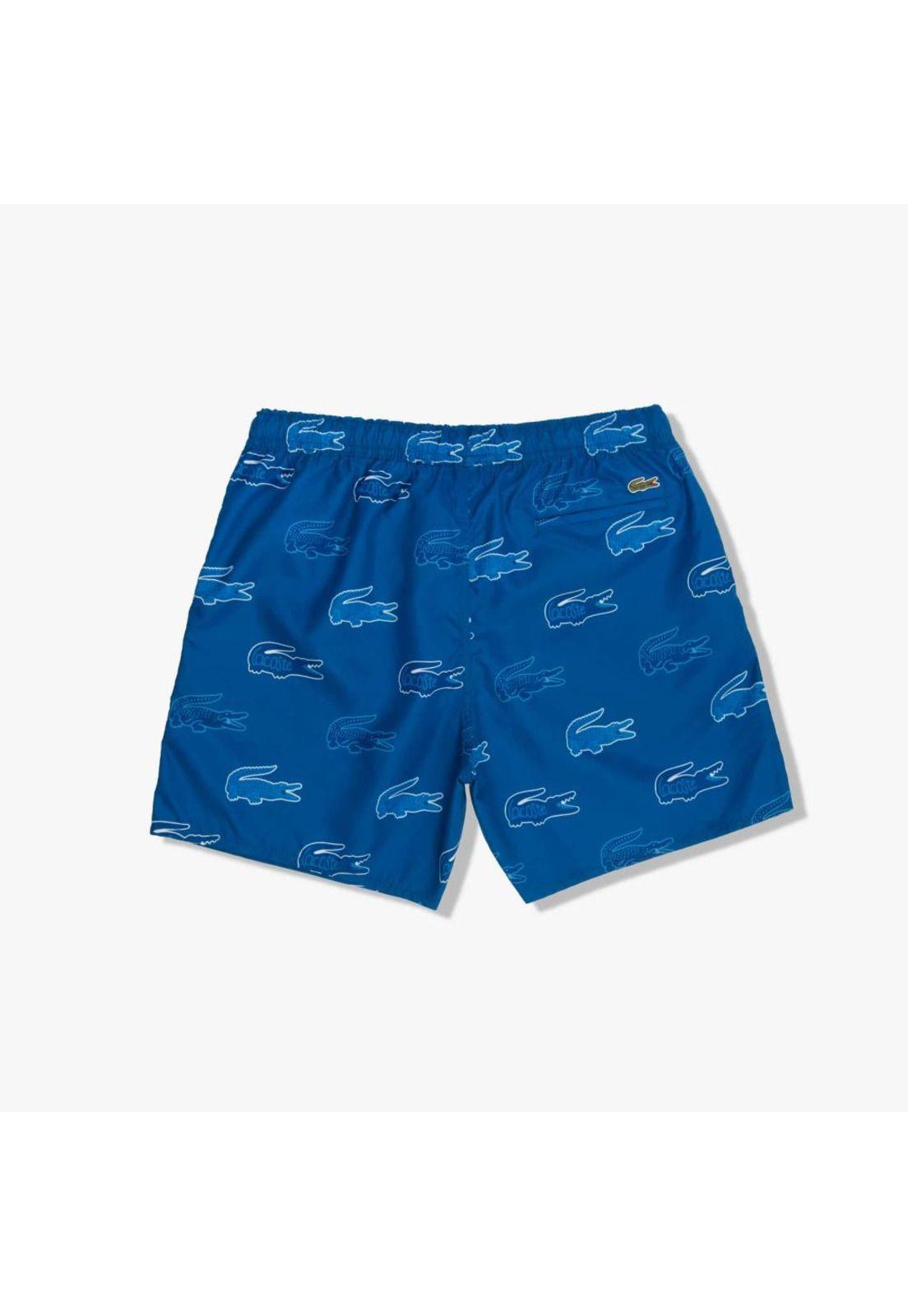 Traje de baño Lacoste MH4561 Hombre Azul-1