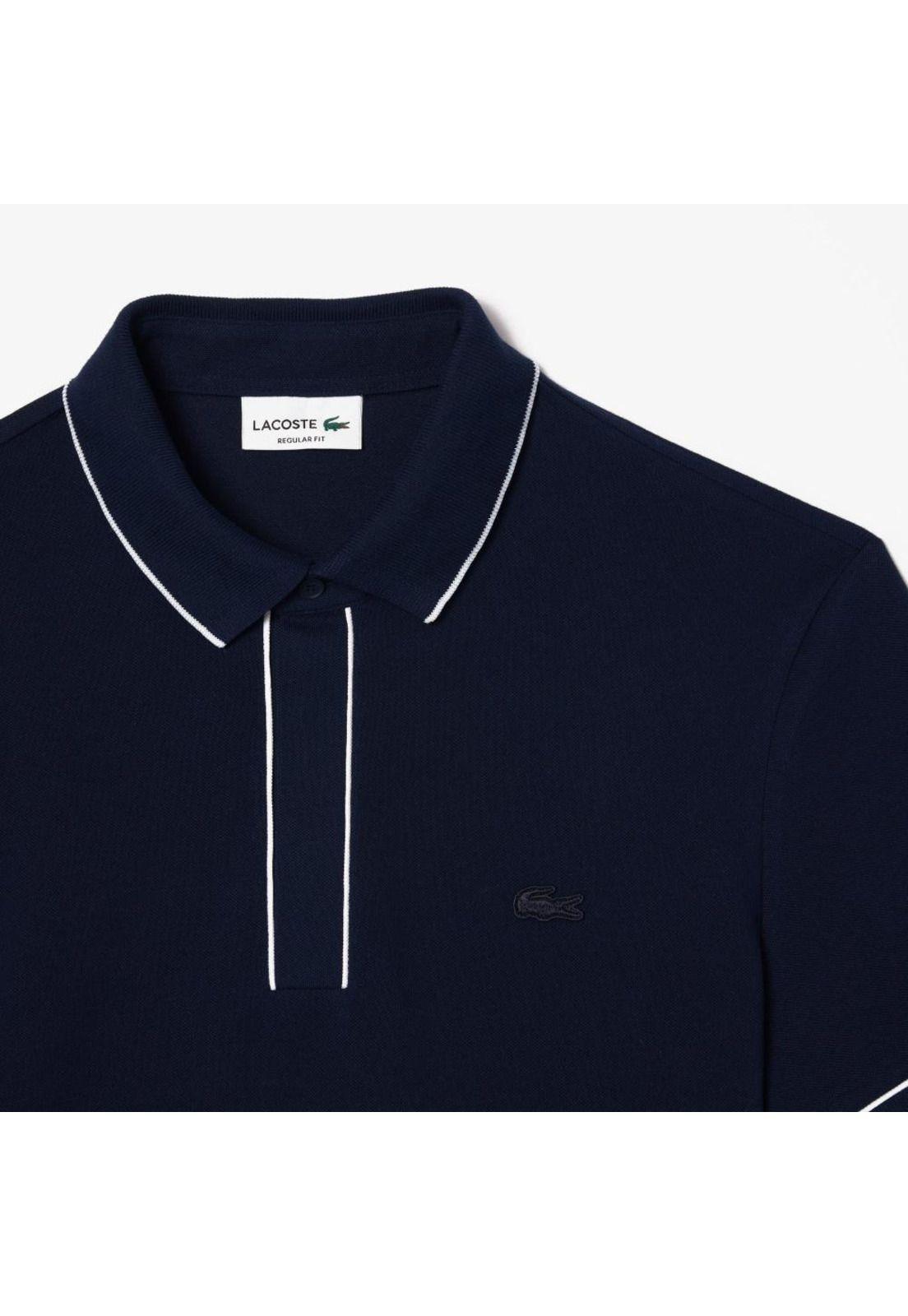 Polera Polo Lacoste PH8184 Hombre Azul marino-4