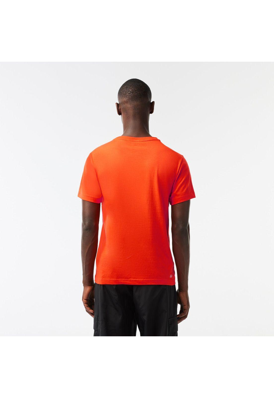 Polera Lacoste TH1787 Hombre Naranja-2