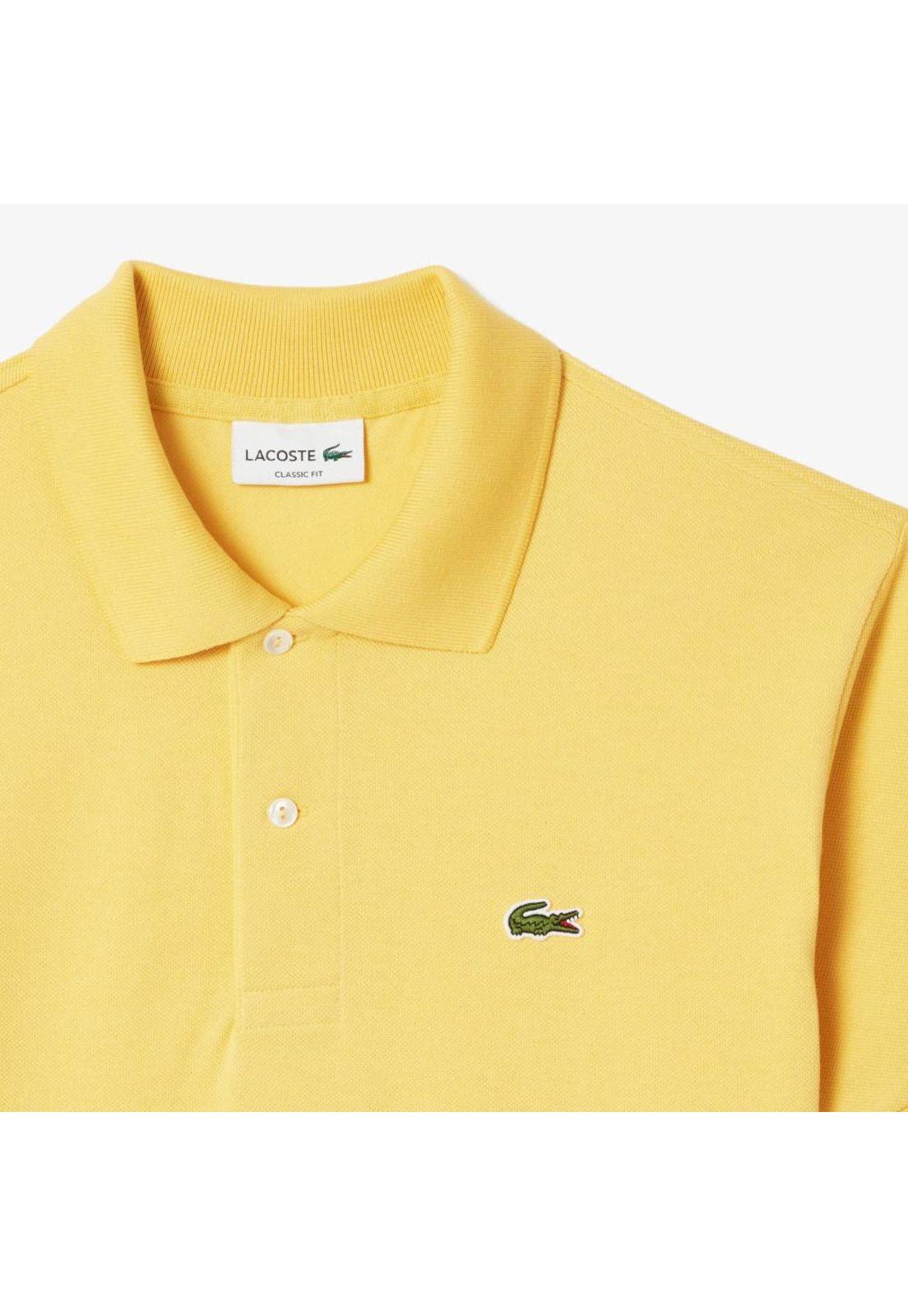 Polera Polo  Lacoste Hombre Amarillo-4