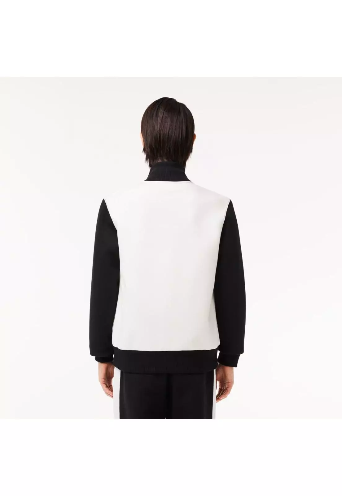 Poleron Lacoste SH7490 Hombre Blanco-1