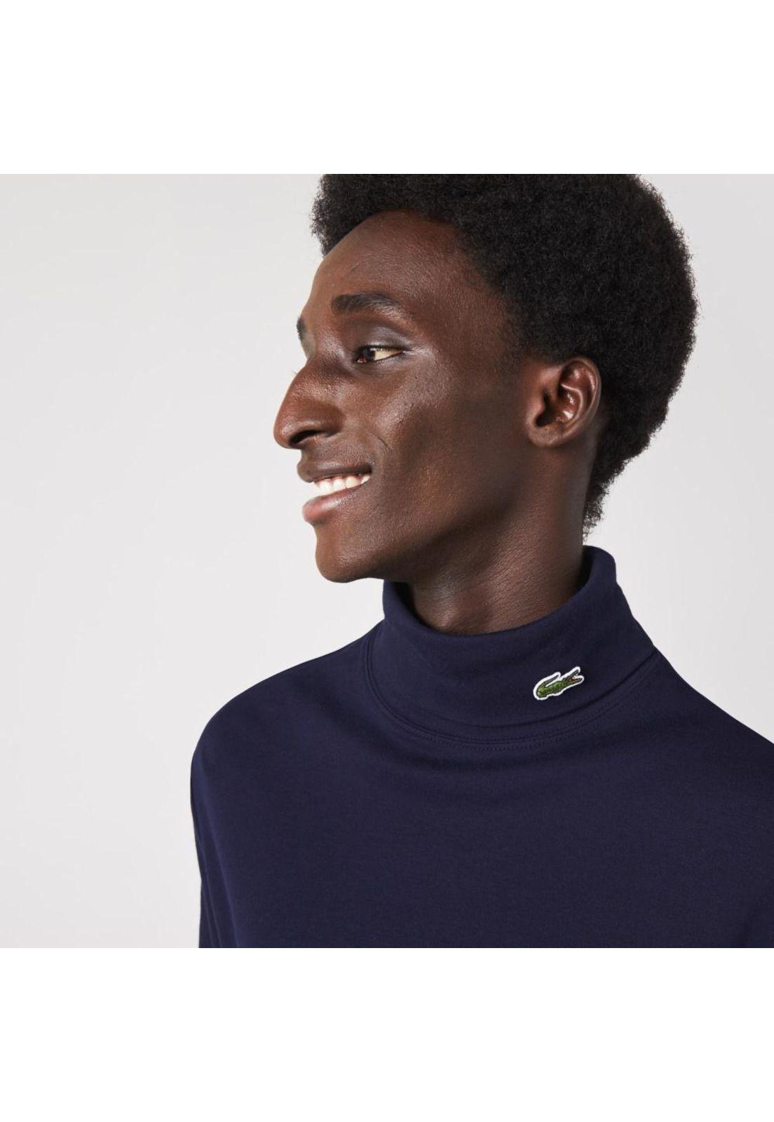 Polera Manga Larga Lacoste UH0223 Hombre Azul marino-0