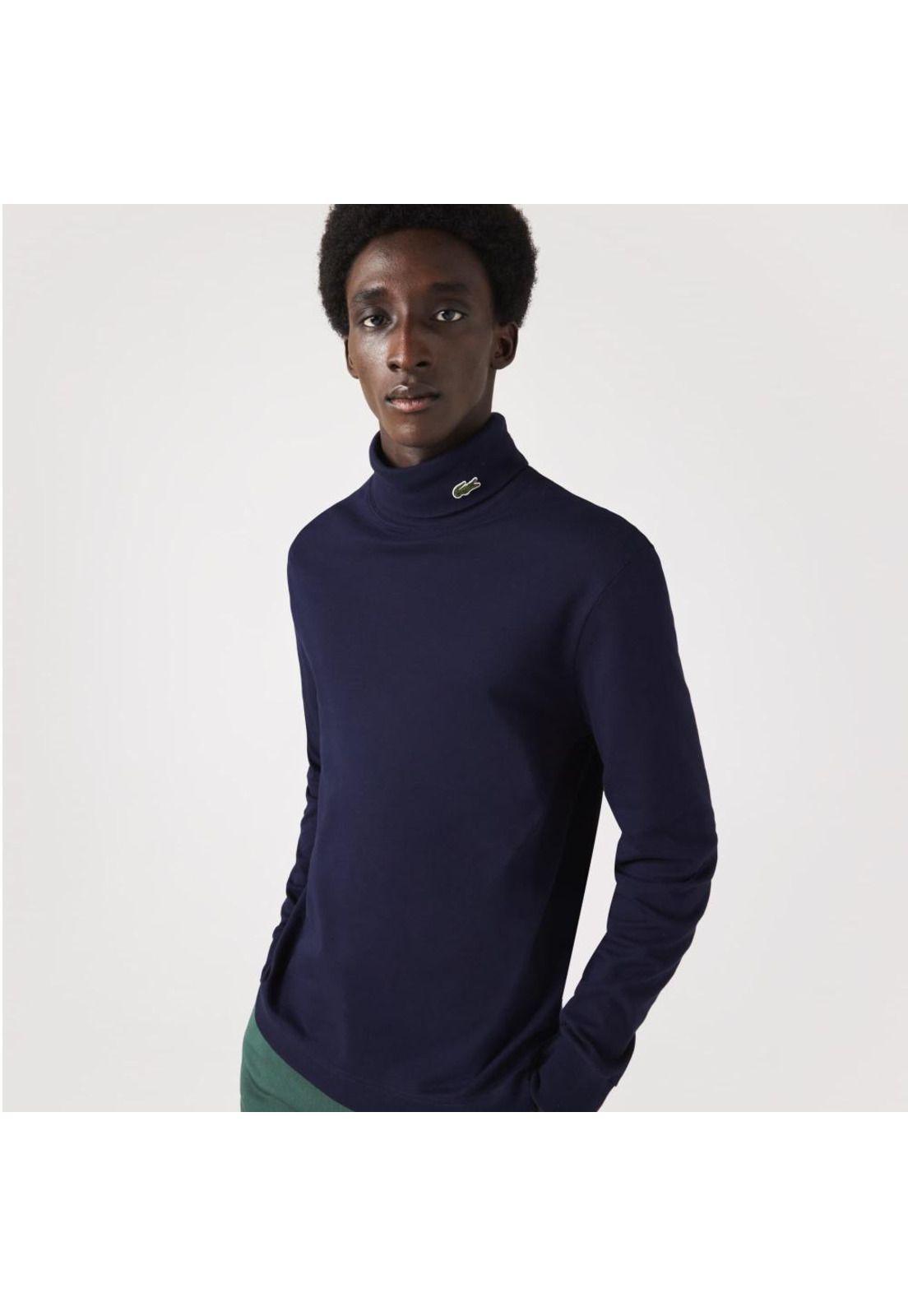 Polera Manga Larga Lacoste UH0223 Hombre Azul marino-1