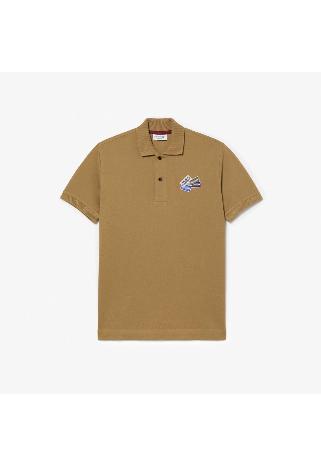 Polera Polo Lacoste PH205 Hombre Marron-1