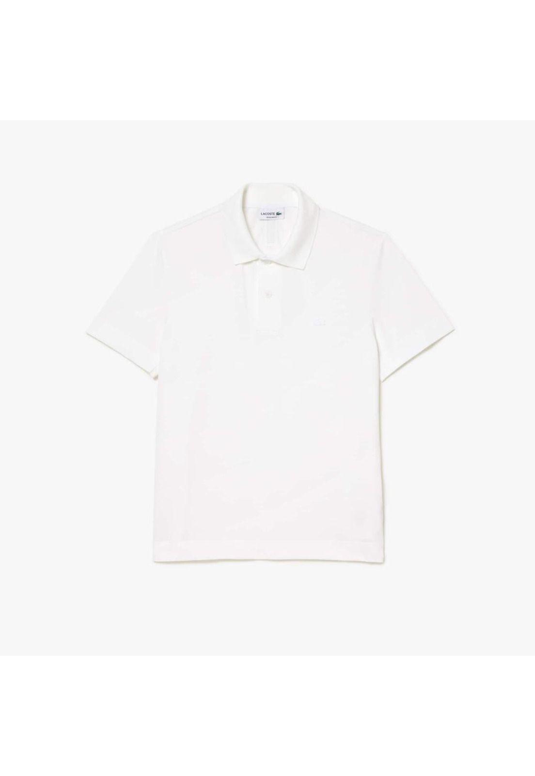 Polera Polo Algodón Hombre Lacoste PH8361 Blanco-1
