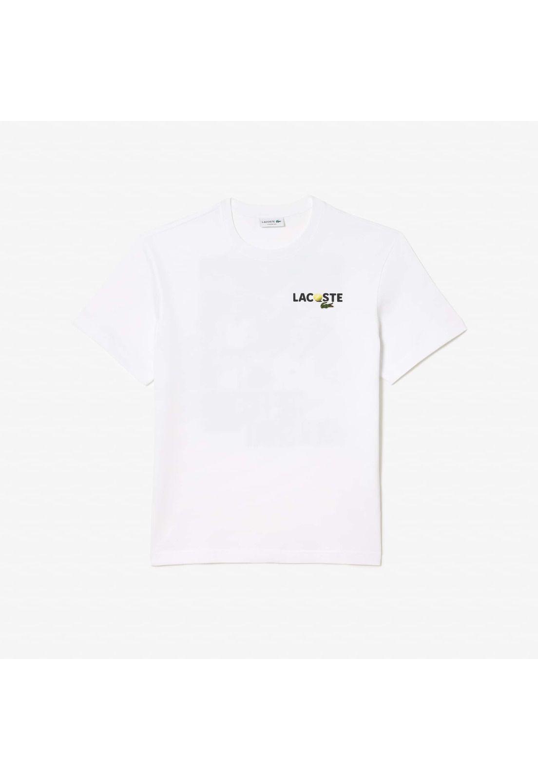 Polera Lacoste TH7363 Hombre Blanco-0