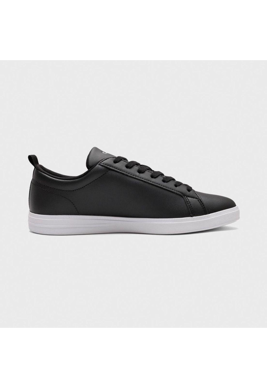 Zapatilla Urbana Hombre COURT BASE Negro Lacoste-2