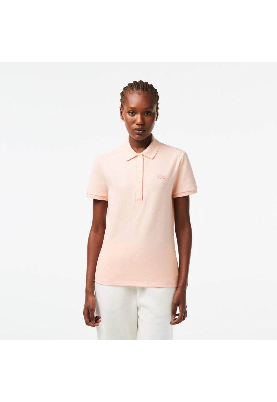 Polera Polo Lacoste PF5462 Mujer Rosa-0