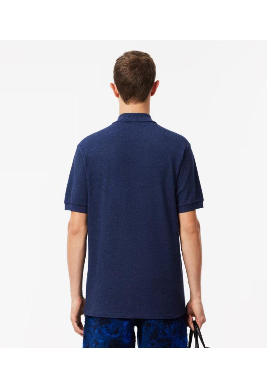 Polera Polo Hombre Lacoste L1264 Azul-1