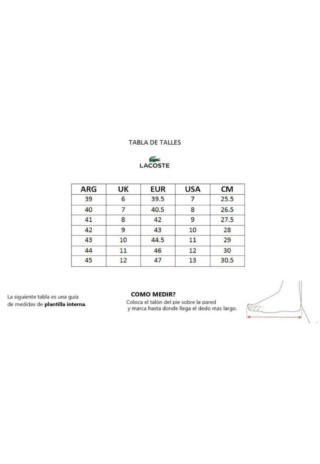 Zapatilla Urbana Lacoste Court-Master Brz Hombre Blanco-0