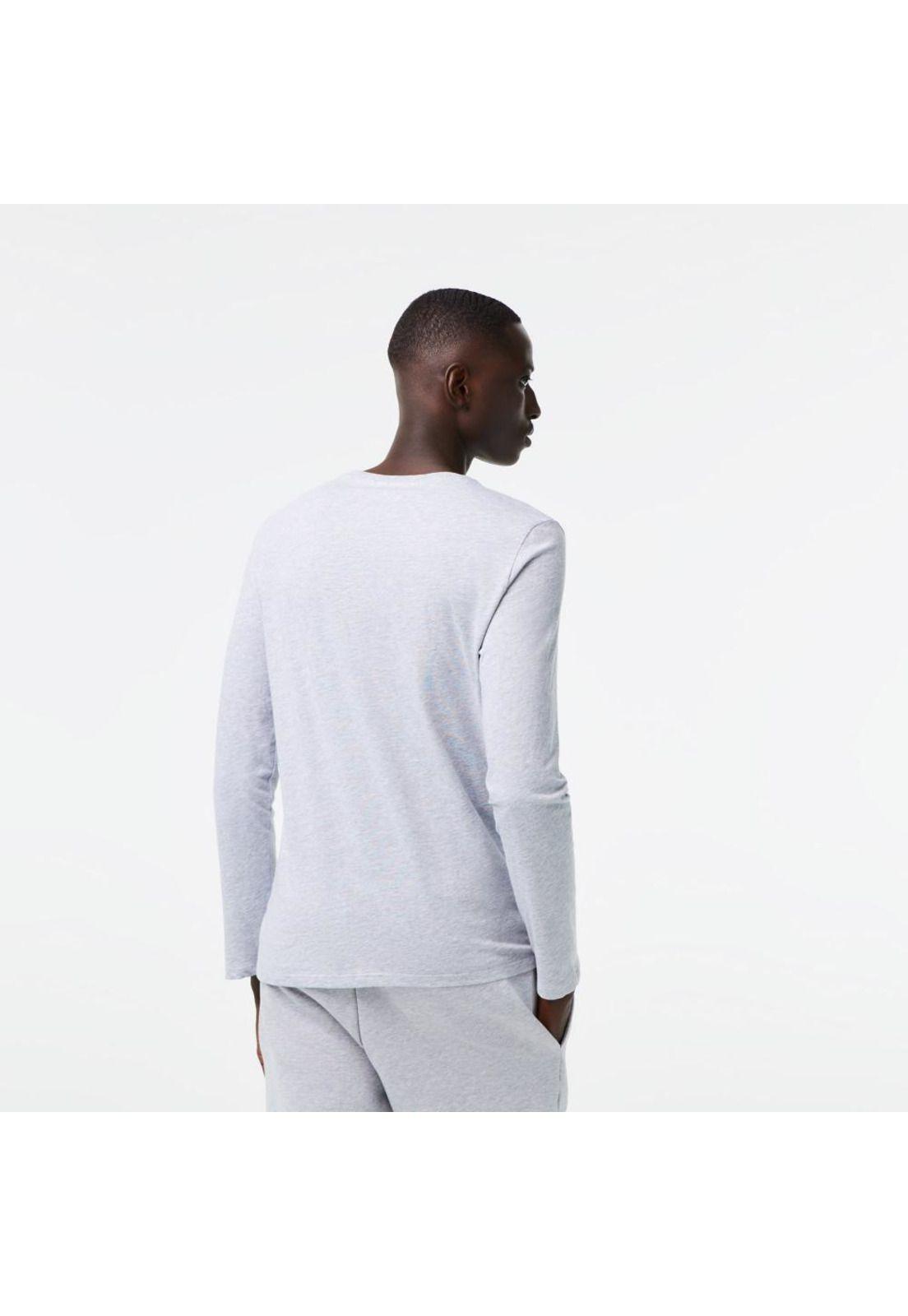 Polera Lacoste TH6712 Hombre Gris-1