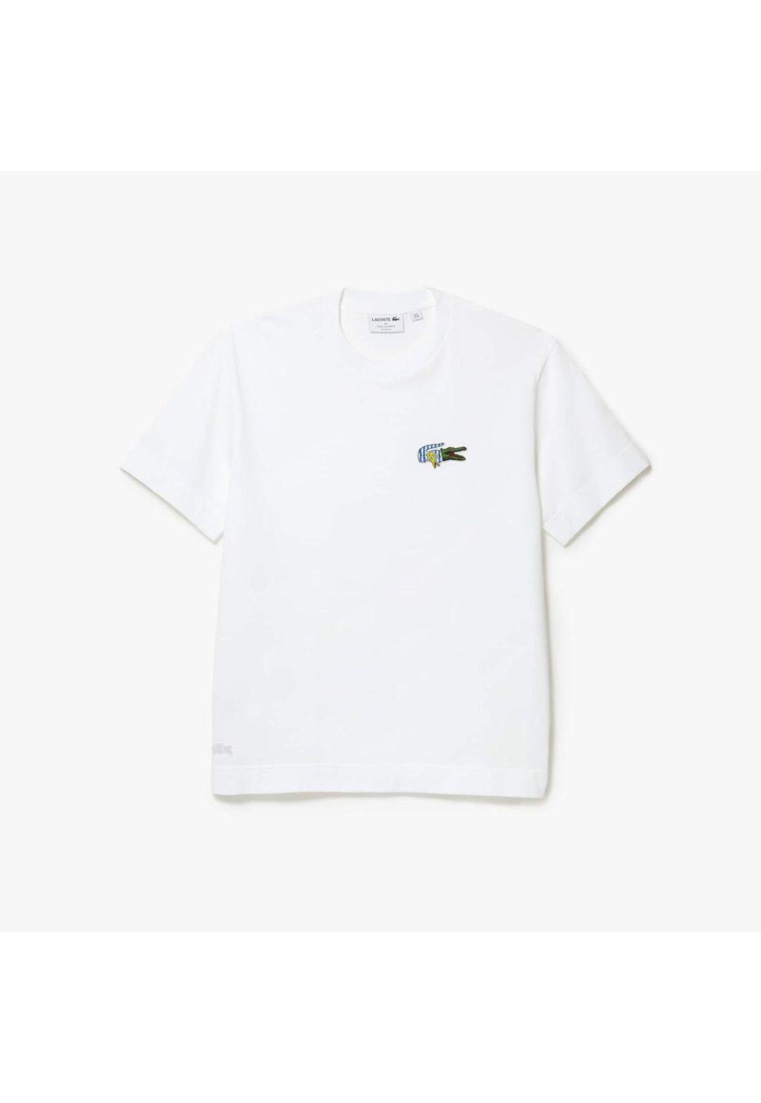 Polera Lacoste TH136 Hombre Blanco-1