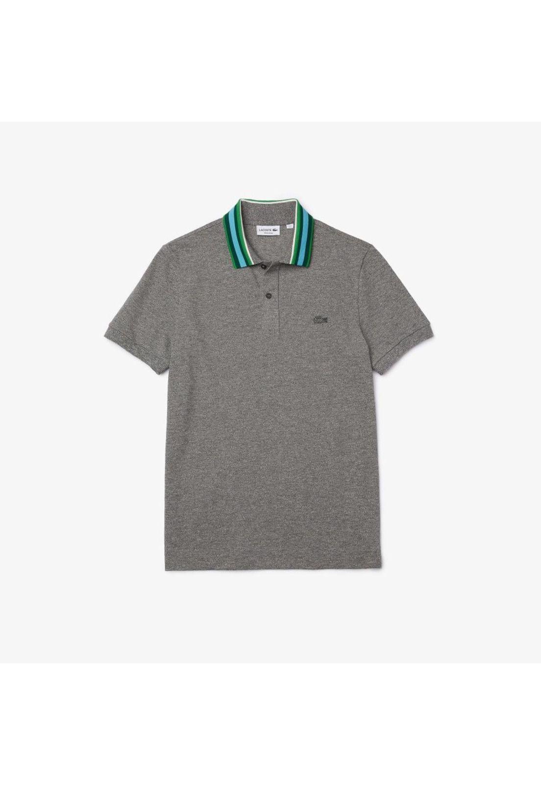 Polera Polo Lacoste PH806 Hombre Gris-1