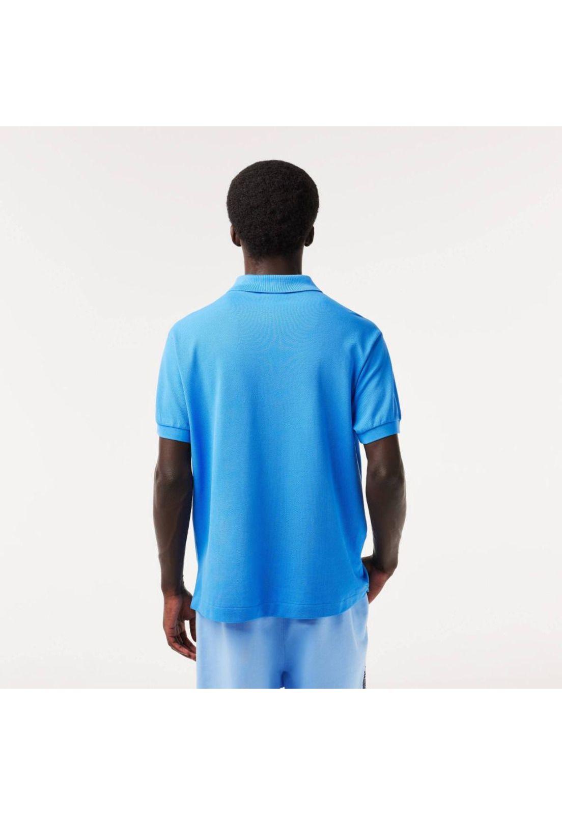 Polera Polo Lacoste L1212 Hombre Celeste-2