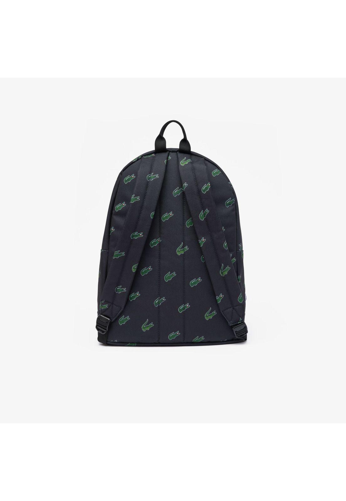 Mochila Lacoste NH4466HN Hombre Negro-2