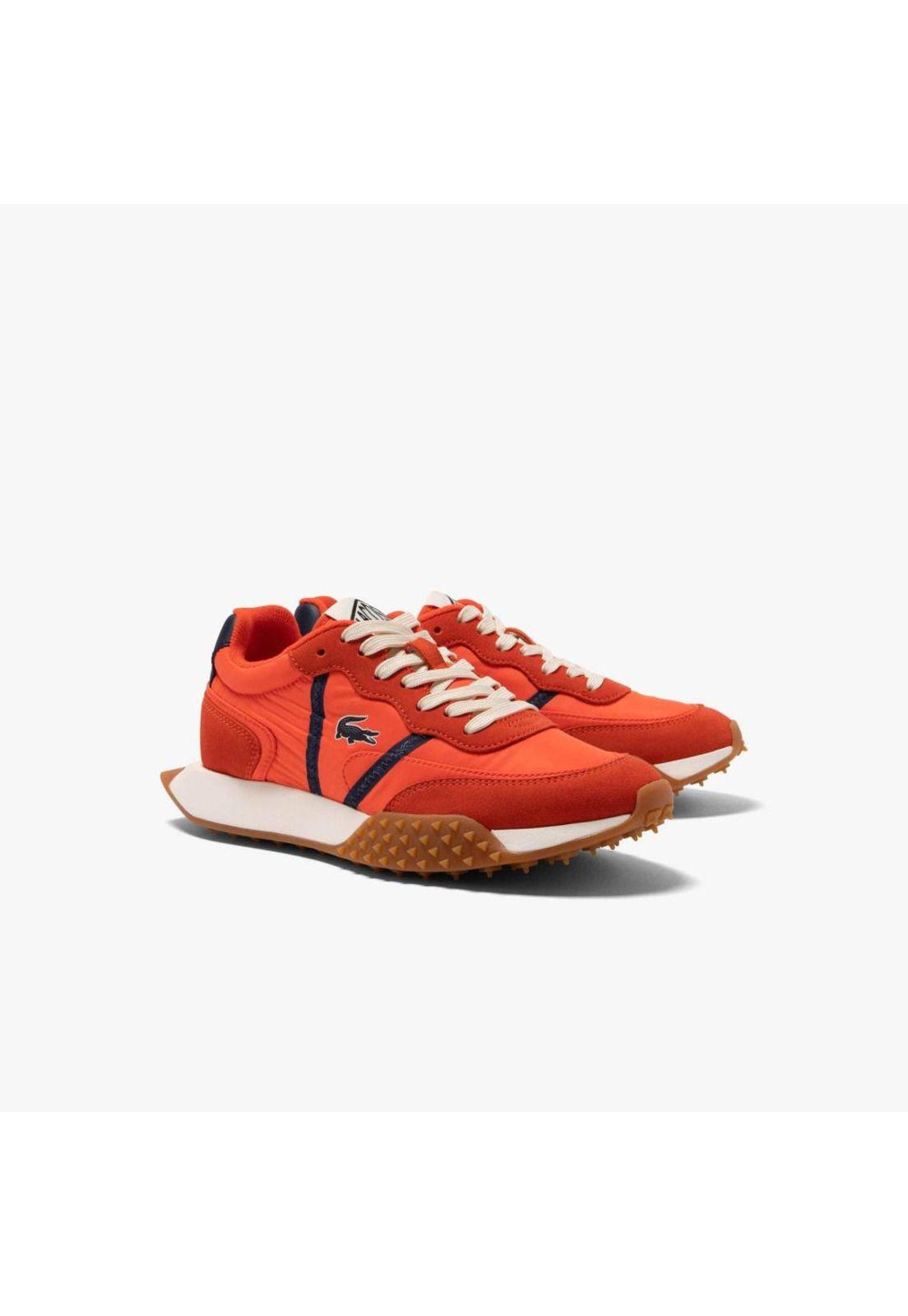 Zapatilla Lacoste Lspin Deluxe 3.0 Mujer Naranja-1